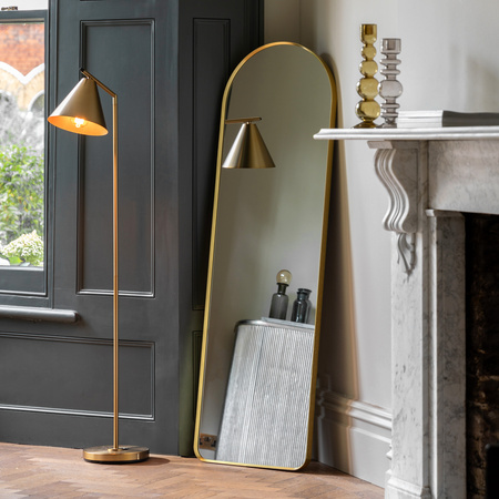 Holworth Arch Mirror Gold 450x35x1500mm