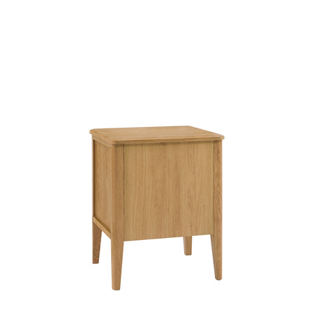 Camden 2 Drawer Bedside Natural 450x400x550mm