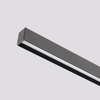 Lampa wisząca GLAD czarna LED 3000K