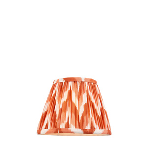 Zigzag Shade Apricot Orange Fabric 145x118x200mm
