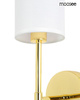 MOOSEE zestaw 2 lamp ściennych IMPERIO    złoty