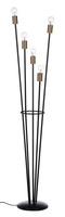 BIZZOTTO lampa podłogowa TORCH czarna