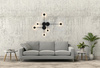 MOOSEE lampa ścienna SHADOW MULTI czarna