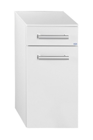 VEGA szafka dolna z koszem na bieliznę 40x78x31cm, biała