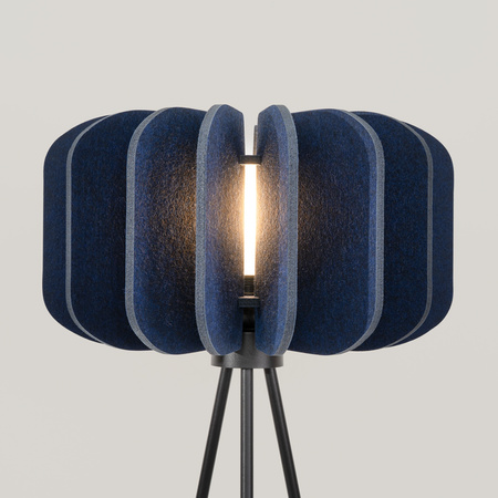Lampa podłogowa MULA 45 granatowa