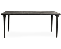 MaMaison stół jadalniany LAMINAR 200      czarny / drewno