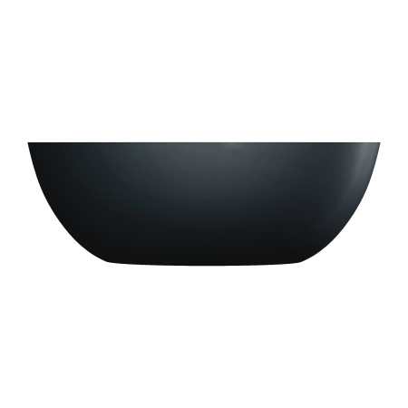 SHELL M+ wanna wolnostojąca, 148 x 75 cm, black lava mat