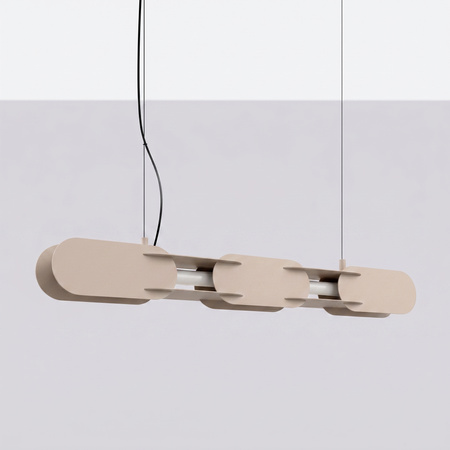 Lampa wisząca CHAIN 91 taupe LED 4000K