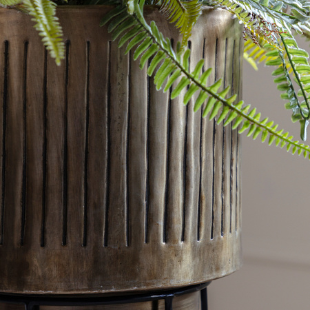 Elda Planters Gold Set of 2