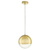 Lampa wisząca FLASH S złota 20 cm