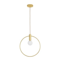 Lampa wisząca BELLA 40cm - złoty ring