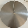 Lampa wisząca CIRCLE 3 60+80+80 cm - LED, ringi nikiel szczotkowany na 1 podsufitce