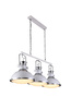 LAMPA WISZĄCA POTRÓJNA LOFT BIAŁA BATORE W3