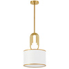 GLAMOUR LAMPA WISZĄCA BIAŁA ZANETTI D30