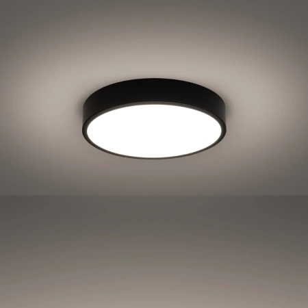 Plafon ONYX 40 czarny LED 3000K