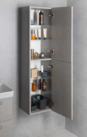 THEIA szafka wysoka 35x138x29,3cm, dąb srebrny