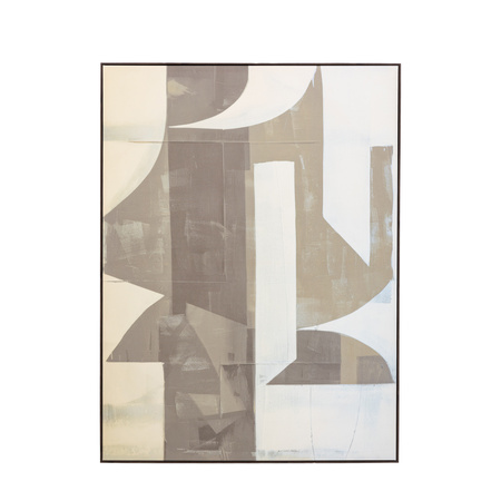 Betong Abstract Framed Canvas 900x5x1200mm