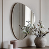 Highline Pebble Mirror Brass 600x20x800mm