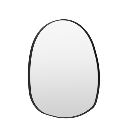 Holworth Pebble Mirror Black 890x840mm