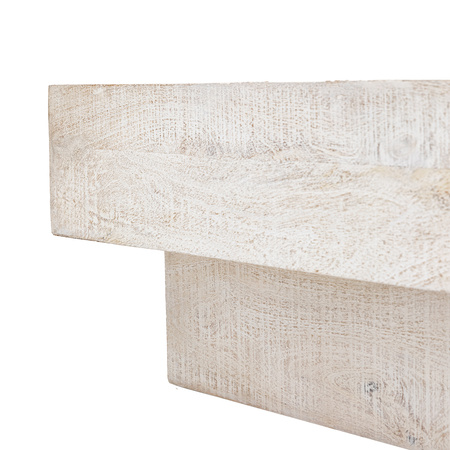 Iowa Coffee Table Whitewash 1500x600x300mm