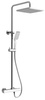 Zestaw prysznicowy z baterią termostatyczną, chrom