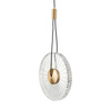 Lampa wisząca SUNBLAST - LED 20 cm, złota
