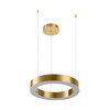 Lampa wisząca CIRCLE 40 cm - LED, ring mosiądz szczotkowany