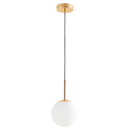 NOWOCZESNA LAMPA WISZĄCA ZŁOTA FREDICA D15