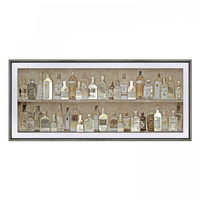 Gin Collection Framed Art 640x45x1440mm
