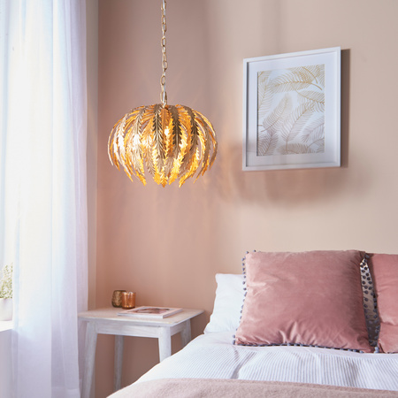 Delphine Pendant Light Gold