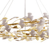 Lampa wisząca BOTANIKA złoto biała 150 cm
