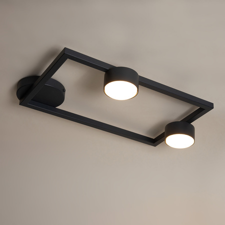 FRAME 2 plafon czarny