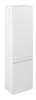 SITIA szafka wysoka 46,7x172x32cm, 2 drzwiczki, biały mat