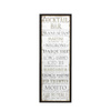 Cocktail Bar Mirror 400x1100mm