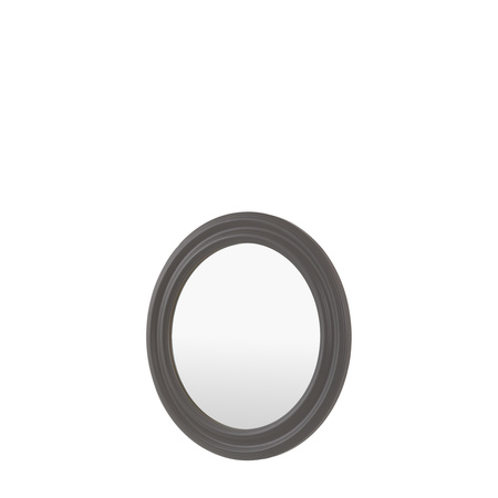 Suffolk Round Mirror Charcoal 600x25x600mm