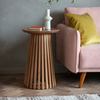 Stolik Brookland Slatted Side Table 400 x 400 x 600 mm