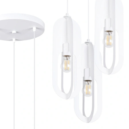 Lampa wisząca NICUS 3P biała