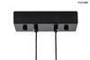 MOOSEE lampa wisząca ALURE LINE TWIN 90 czarna