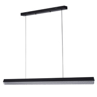 Lampa wisząca ANABELLA  120 cm -LED, czarna nowoczesna do salonu, jadalni i biura