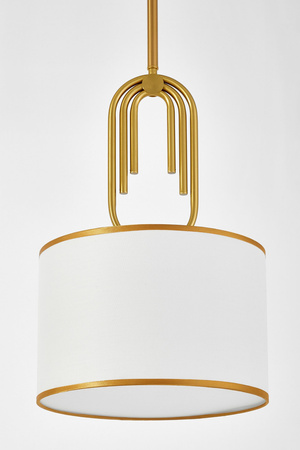 GLAMOUR LAMPA WISZĄCA BIAŁA ZANETTI D30