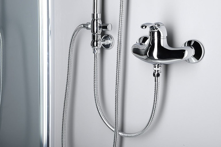 VANITY zestaw prysznicowy z podłączeniem do baterii, deszczownia i główka prysznicowa, chrom