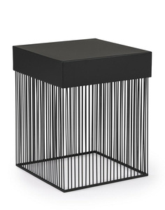 BIZZOTTO stolik kawowy YASLINE 40x40 czarny