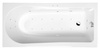 LISA wanna z hydromasażem, 160x70x47cm, Active Hydro-Air, chrom
