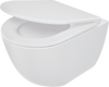 Miska WC z deską bezkołnierzowa - spłukiwanie wirowe