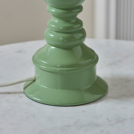Myrtle Table Lamp Base Cotswold Green