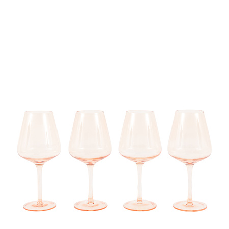 Wine Glass Amber (4pk) 94x94x210mm