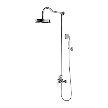 ARMANCE system prysznicowy natynkowy, chrom połysk