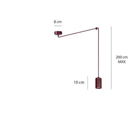 TRAKER 1 BURGUNDY