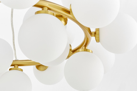NOWOCZESNA LAMPA WISZĄCA MOSIĘŻNA MARSIADA W40