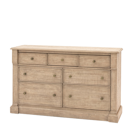 Vancouver 7 Drawer Chest 1500x485x910mm